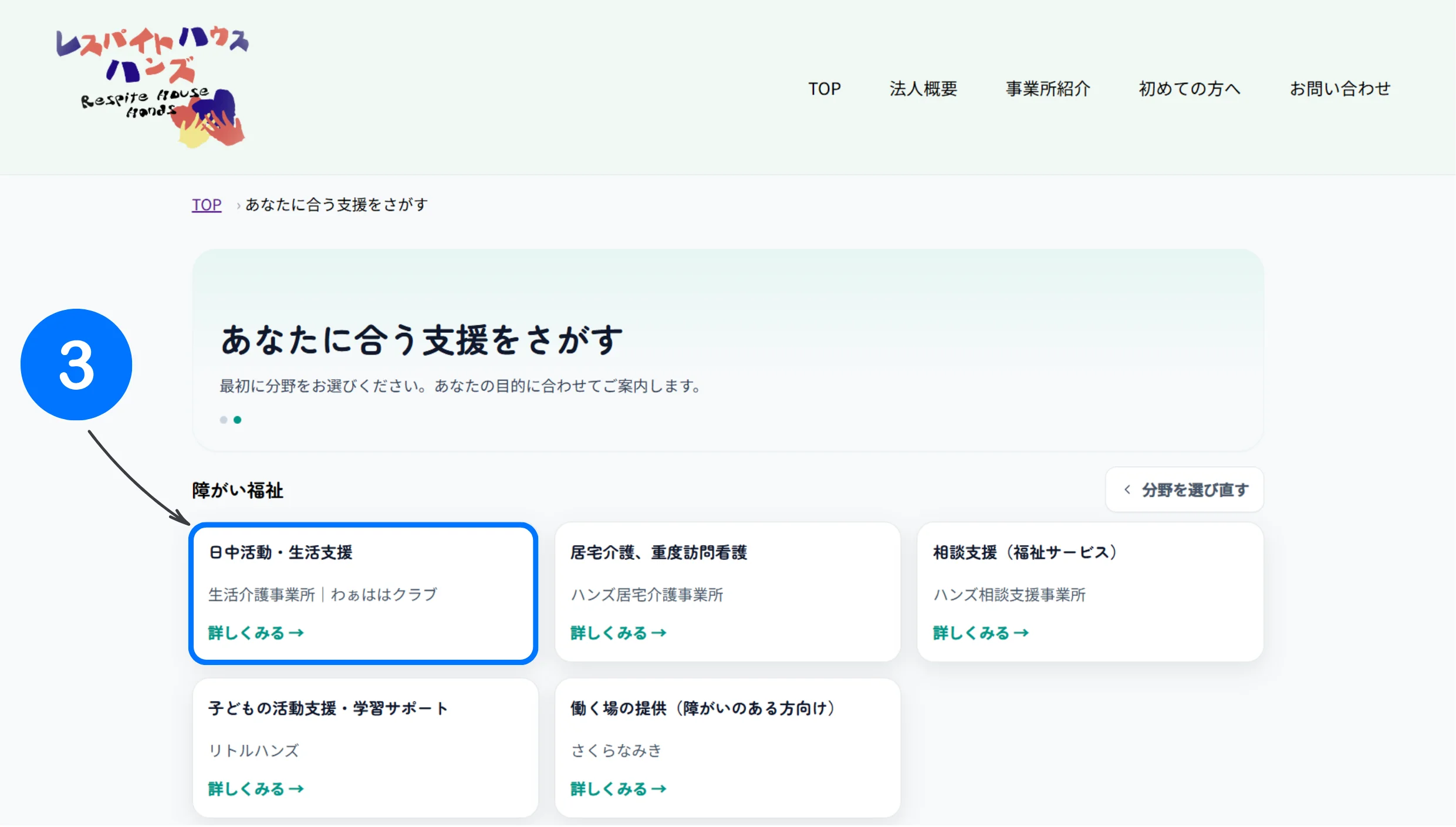 事業所の例（わぁははクラブ）